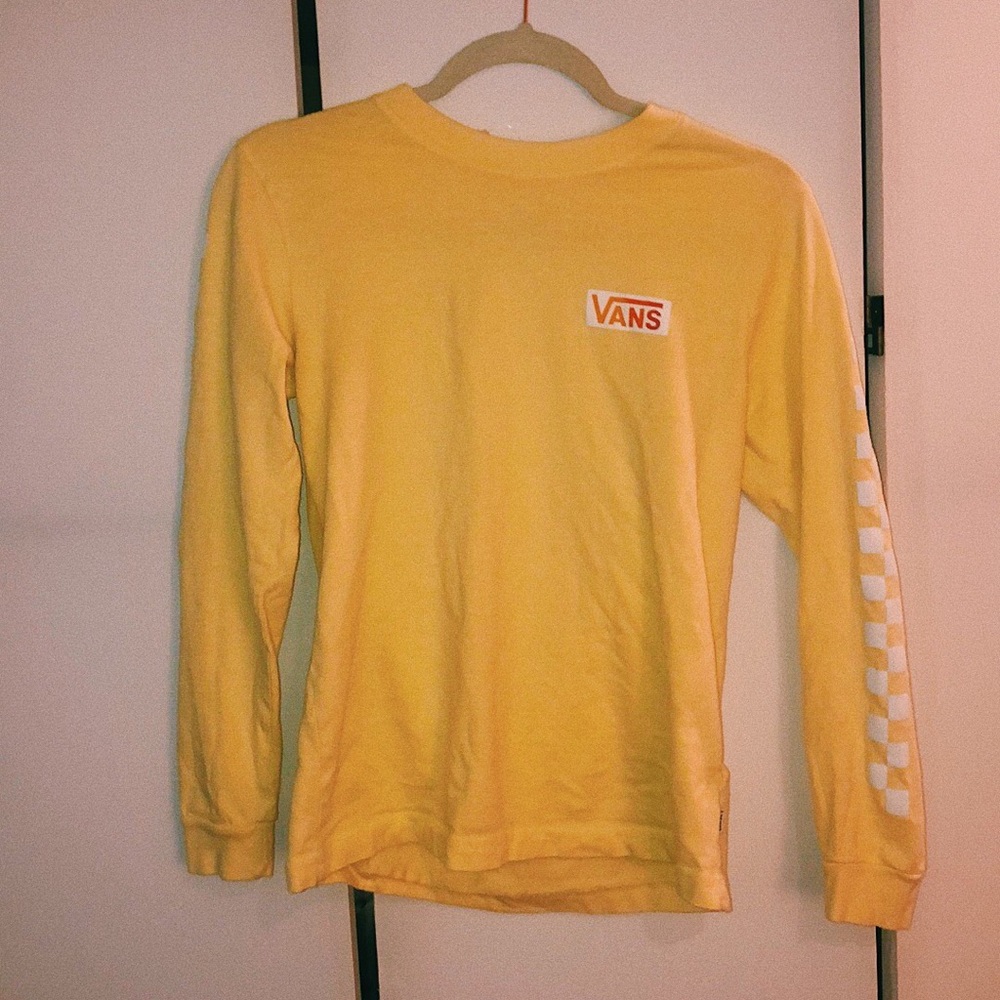 Yellow Vans Shirt